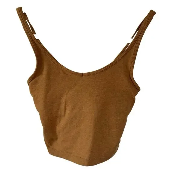 Vuori Halo Performance Crop Top Sports Bra Double Strap Cami - XS Athleisure - Picture 1 of 6